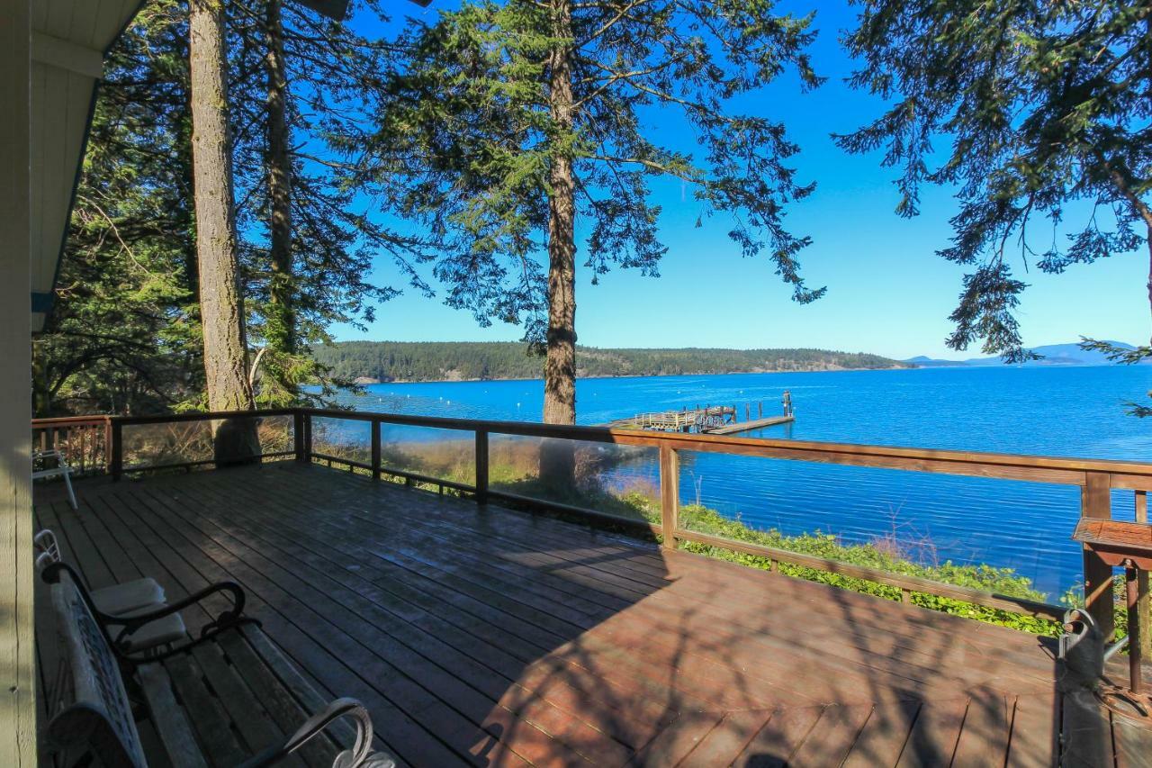 Lopez Island Hunter Bay Waterfront Home Exterior photo